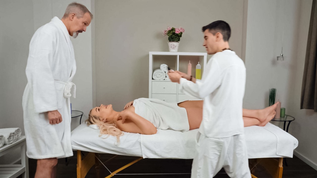 Ma femme s'est fait baiser pendant un massage sans le savoir